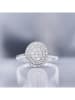 CARATELLI Weißgold-Ring "Geelong" mit Diamanten