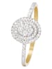 CARATELLI Gold-Ring "Beauty Queen" mit Diamanten