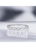 CARATELLI Weißgold-Ring "Beautiful Twist" mit Diamanten
