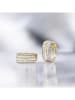CARATELLI Gold-Ohrstecker "Pavée d'Amour" mit Diamanten