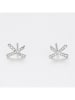 DIAMANTA Witgouden oorstekers "Life" met diamanten