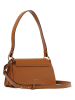 COCCINELLE Leder-Schultertasche in Hellbraun - (B)27 x (H)14 x (T)11 cm