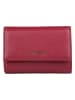 COCCINELLE Leren portemonnee rood - (B)14 x (H)10 cm