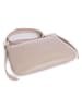COCCINELLE Leder-Umhängetasche in Beige - (B)24 x (H)16 cm