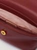 COCCINELLE Skórzana torebka w kolorze bordowym - 22 x 16 x 9 cm