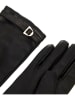 COCCINELLE Leder-Handschuhe in Schwarz