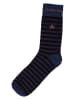 The Time of Bocha Socken in Schwarz/ Dunkelblau