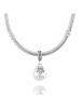 CHARM'S Silber-Anhänger mit Edelsteinen und Perle