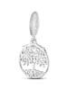 CHARM'S Silber-Anhänger mit Edelsteinen