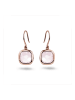 Les Petites Précieuses Rosévergold. Ohrhänger mit Edelsteinen