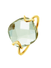 Les Petites Précieuses Vergold. Ring mit Edelstein
