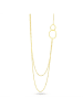 Taboo Vergold. Halskette mit Schmuckelement - (L)50 cm