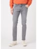 Wrangler Spijkerbroek "Bryson The Wind" - skinny fit - grijs