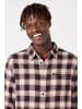 Wrangler Hemd - Regular fit - in Braun/ Creme