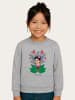 WOOOP Sweatshirt "Frida Kahlo Jungle Graphic" in Grau