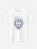 WOOOP Shirt "Cool Lion" in Weiß