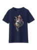 WOOOP Shirt "BMX cat" in Dunkelblau