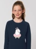 WOOOP Sweatshirt "Licorne Bouee" in Dunkelblau