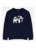 WOOOP Sweatshirt "Wild Africa" in Dunkelblau