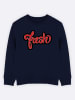 WOOOP Sweatshirt "Fresh" in Dunkelblau