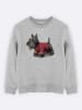 WOOOP Sweatshirt "Scotty" in Grau