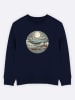 WOOOP Sweatshirt "Ocean meets Sky" in Dunkelblau