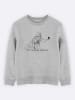 WOOOP Sweatshirt "Oreos Man" in Grau