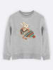 WOOOP Sweatshirt "Cozy" in Grau