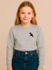 WOOOP Sweatshirt "Night swallow" in Grau