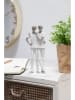 J Line Figurka dekoracyjna w kolorze biało-szarobrązowym - 13,5 x 26 cm