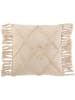 J Line Kissen in Creme - (L)48 x (B)69 cm
