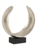 J Line Figurka dekoracyjna w kolorze srebrnym - 25,5 x 26 x 10 cm