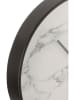 J Line Zegar ścienny w kolorze biało-czarnym - Ø 40 cm