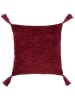 J Line Dekokissen in Rot - (L)45 x (B)45 cm