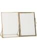 J Line Ramka w kolorze złotym na zdjęcia - 16 x 19,5 x 8 cm