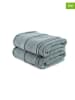 Colourful Cotton 2-delige set: handdoeken "Arden" mintgroen