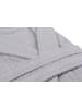 Colourful Cotton Bademantel "Cappa" in Grau