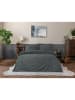 Colourful Cotton Satijnen beddengoedset "Elegant" antraciet