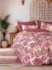 Colourful Cotton Renforcé beddengoedset "Estilio" rood