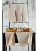 Elizabed 5-delige set: theedoeken beige