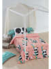 Colourful Cotton Beddengoedset "Panida" lichtroze