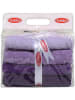 Elizabed 4-delige set: handdoeken paars