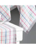 Colourful Cotton 4er-Set: Geschirrtücher in Weiß/ Bunt
