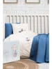 Colourful Cotton 4-delige babybeddengoedset blauw