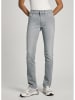 Pepe Jeans Spijkerbroek - slim fit - lichtgrijs