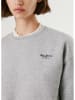 Pepe Jeans Sweatshirt "Babi" in Hellgrau