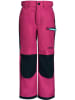 Peek U Afritstrekkingbroek "Terra" roze/donkerblauw