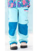Peek U Afritstrekkingbroek "Terra" turquoise/donkerblauw