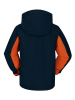 Peek U 3in1-Funktionsjacke "Ridge" in Dunkelblau/ Orange