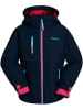 Peek U 3in1-Funktionsjacke "Celeste" in Dunkelblau/ Pink
